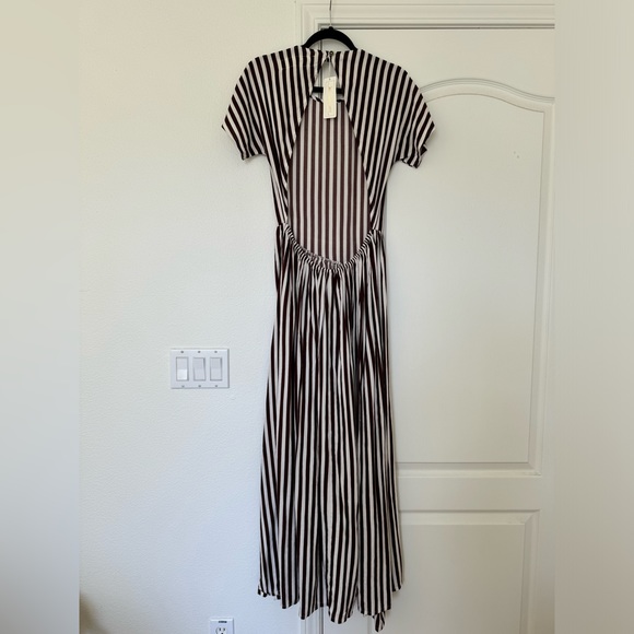 Jen’s Pirate Booty French Stripe Navi Maxi Dress - Picture 5 of 6